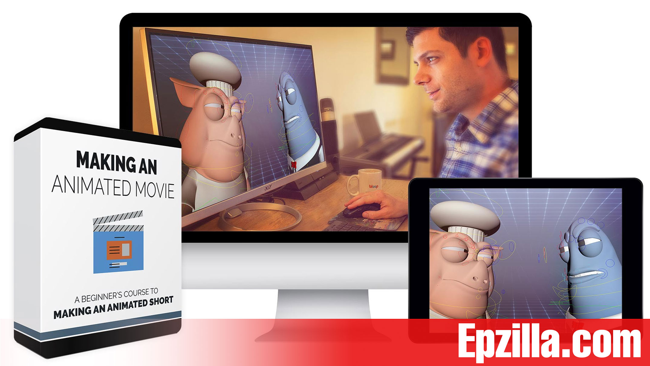 Bloop Animations Making an Animated Movie Free Download Epzilla.com Making an Animated Movie course - 30 HD Video Lessons