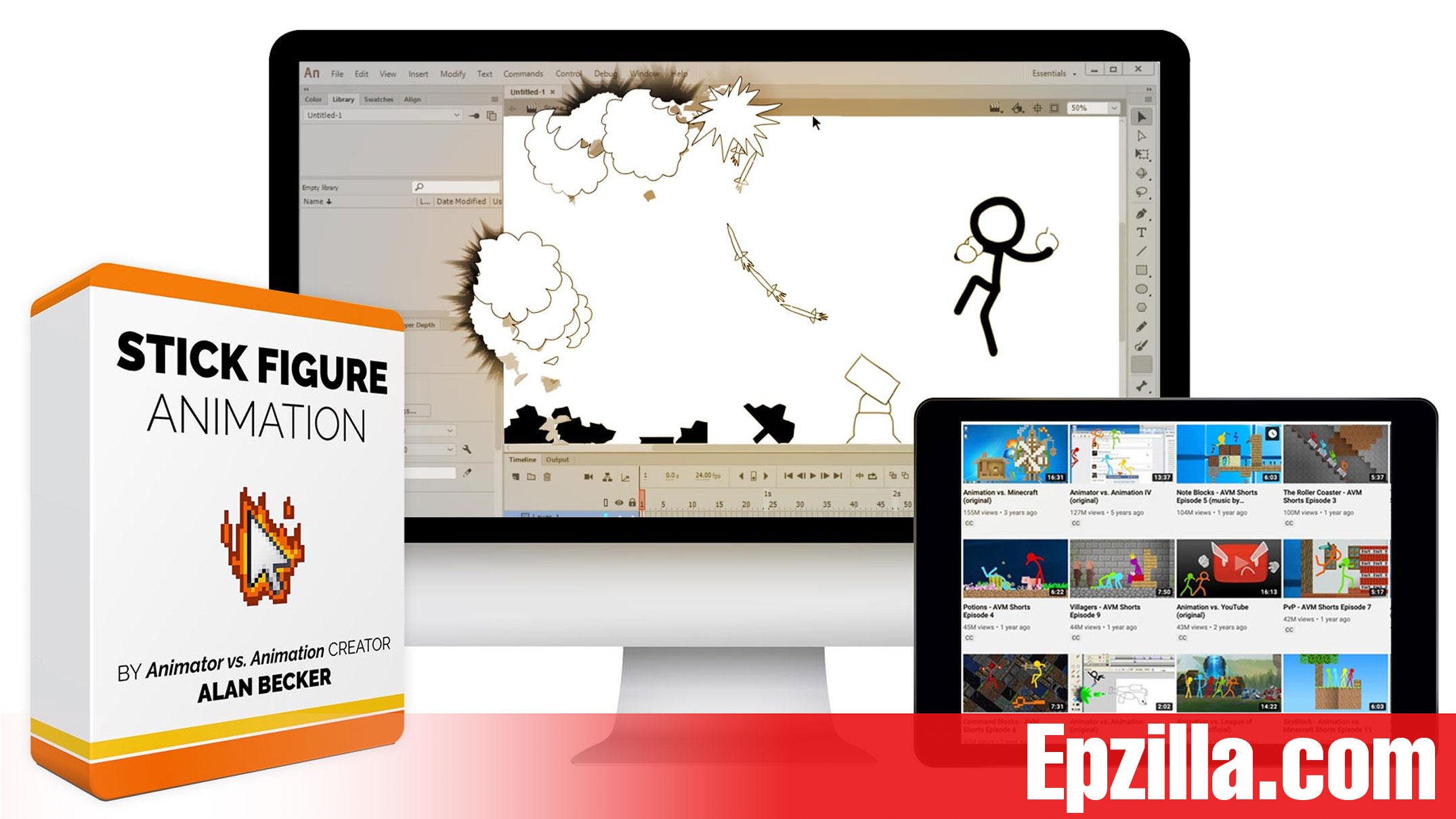 Bloop Animations Stick Figure Animation Free Download Epzilla.com