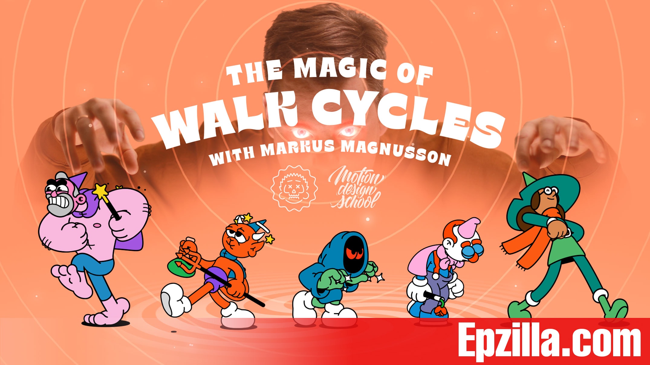 Motion Design School The Magic of Walk Cycles With Markus Magnusson Free Download Epzilla.com