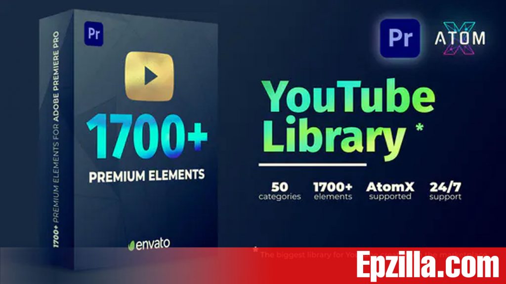 Videohive – AtomX YouTube Library V2.1 27009072