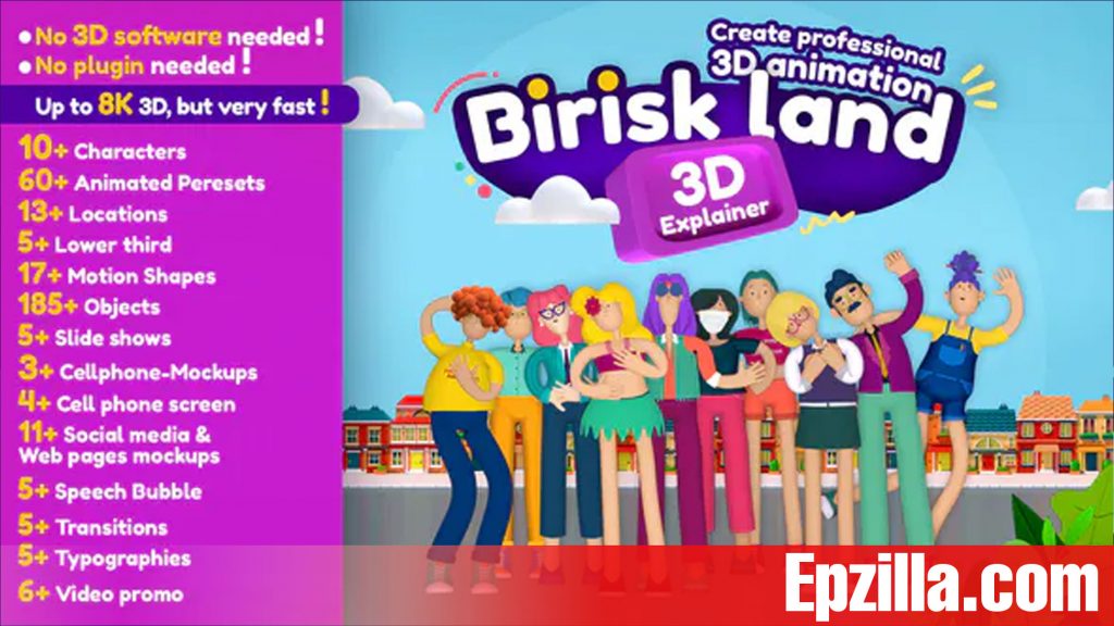 Videohive – Briskland, Professional 3D Explainer Toolkit 34486672