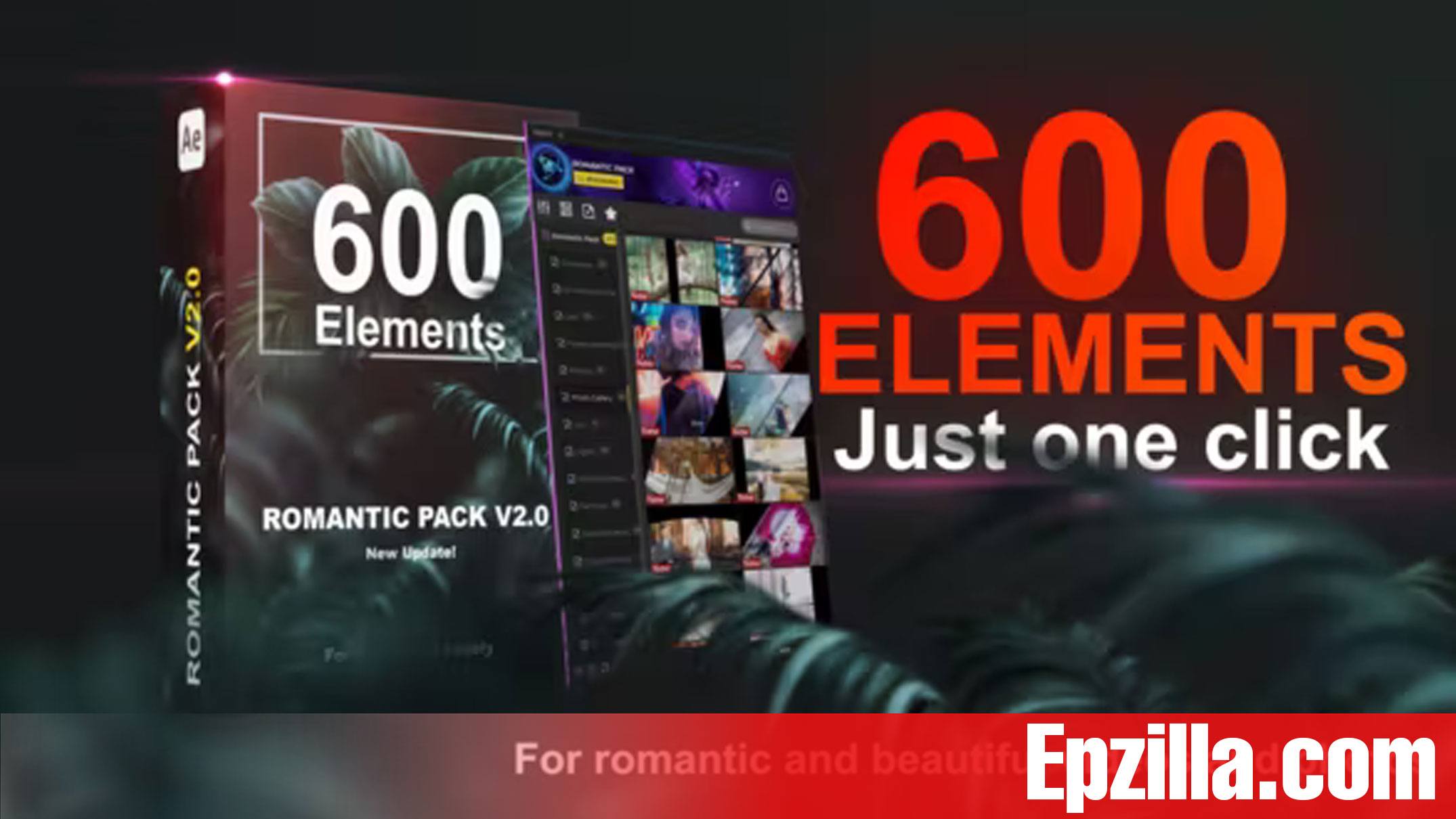 Videohive AtomX Romantic Pack V2.0 33485560 Free Download