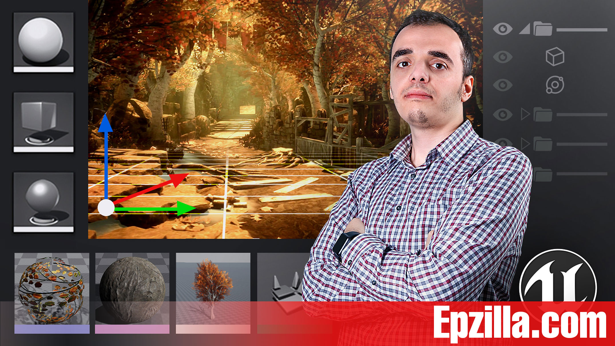 Domestika Introduction to Unreal Engine 4 for Scene Design by Guillermo Moreno Free Download Epzilla.com